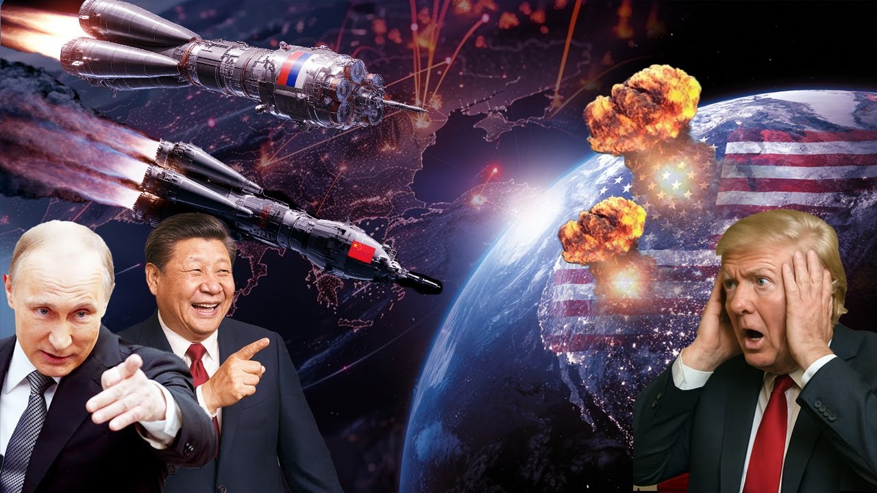 TRUMP PANIK AS TERANCAM! Senjata Pemusnah Rusia-China Siap Hancurkan Amerika Dari Luar Angkasa