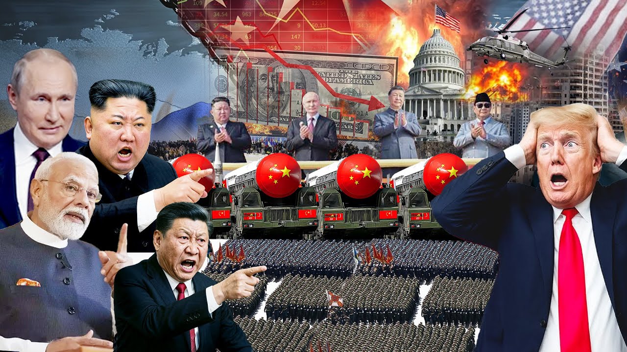 TRUMP KETAKUTAN BESAR! India–China–Rusia Satukan Kekuatan Lawan AS Dalam Perang Dagang